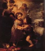 Bartolome Esteban Murillo Childhood of Christ and John the Baptist china oil painting artist